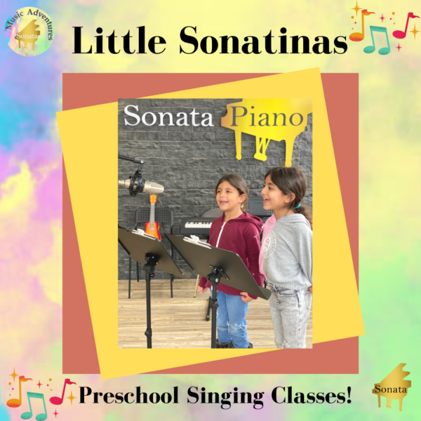 Little Sonatinas Voice - Mondays 5pm (January 2025)