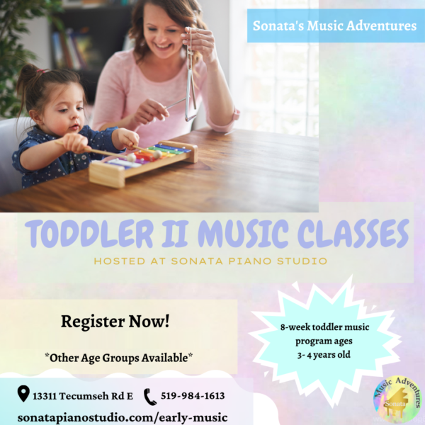 Toddler II Music - Saturday 11am (Jan-Feb 2025)